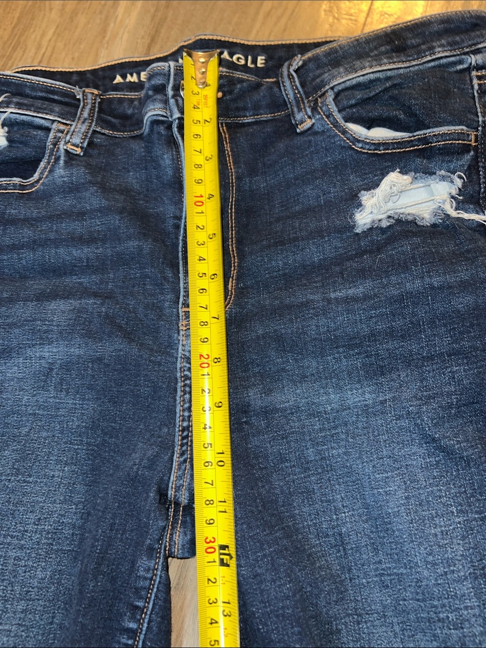 American Eagle high-rise jegging sz 14short - Picture 4 of 8